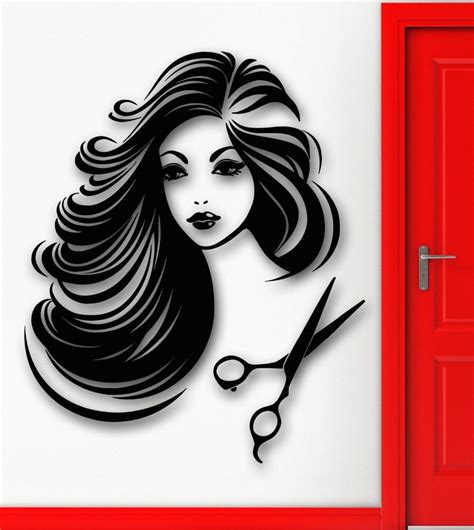 online get cheap wall stickers beauty salon mural decals wallpaper