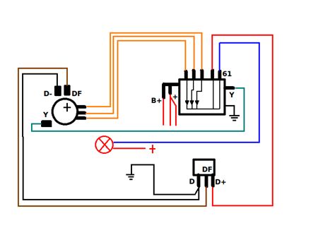 lichtmaschine anschliessen schaltplan wiring diagram