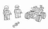 Coloring Lego Pantano City Pages Atv Patrol Sheets Designlooter Police Set Race Car sketch template