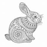 Osterhase Easter Kleurplaat Konijn Volwassenen Malvorlagen Hase Malvorlage Ostern Tiere Einfach Pasen Erwachsene Mandalas Adults Conejo Malen Adultos sketch template