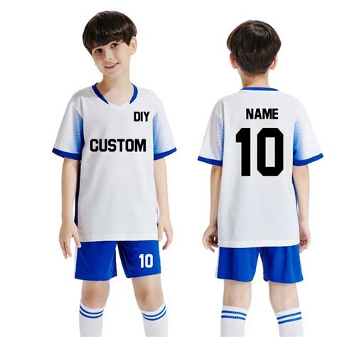 professional custom youth kids soccer jerseys set uniforms football clothes sports kit cheap
