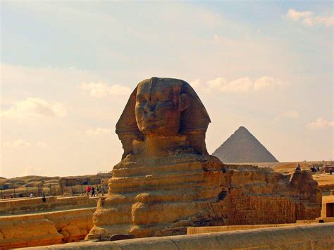 The Great Sphinx Of Giza A Majestic Colossal Royal