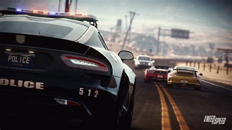 Need For Speed Rivals Cop Car On Their Tail Wallpapers