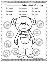Math Activities Corduroy Subtraction Kindergarten Number Worksheets Color Bear Addition Strategies Storybook Teaching Resources Teach Games Freebie Ca School Book sketch template