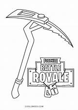 Coloring Pickaxe Cool2bkids sketch template