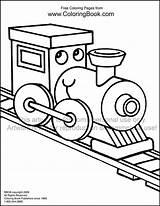 Train Coloring Pages Color Book Copy Online Number Item sketch template