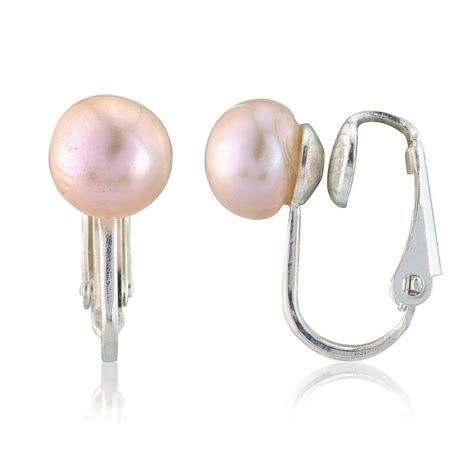 pearl clip  earrings  bish bosh becca notonthehighstreetcom