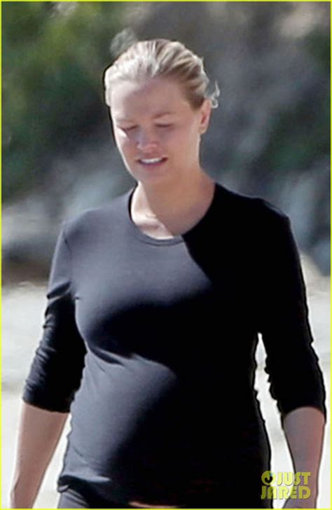 Sam Worthington And Pregnant Love Lara Bingle Spend A Romantic Day