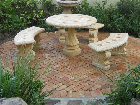 stone patio tables ideas homesfeed