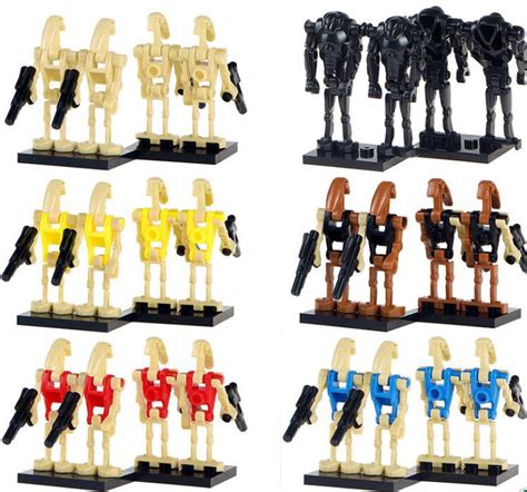Battle Droid Super Droid Amry Minifigures Lego Star Wars Sets Compatibl