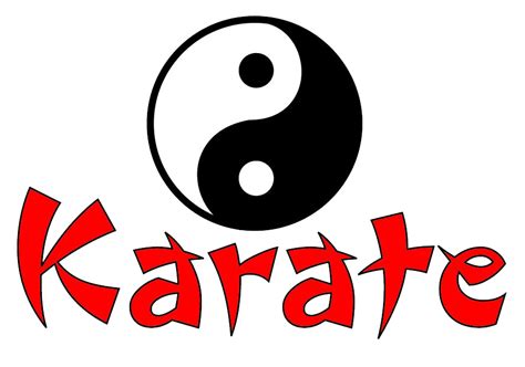 karate logo image clipart