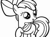 Little Pony Coloring Pages Friends Print Getcolorings sketch template