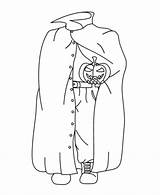 Halloween Coloring Headless Horseman Ghost Costume Costumes Sheets Color Pages Kids Dress Printable Popular Fall Edupics Scary sketch template