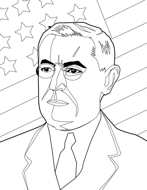 presidents coloring pages  getdrawings
