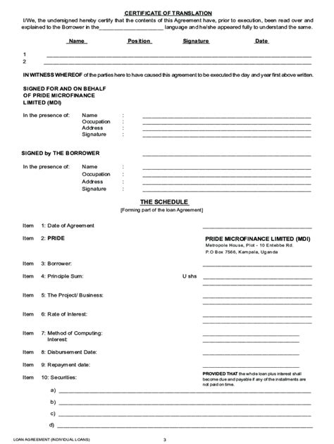 family loan agreement template form fill   sign printable