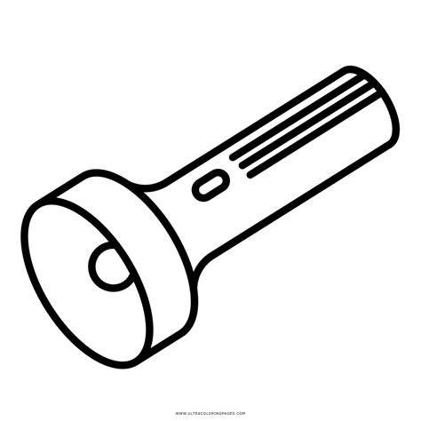 flashlight coloring page ultra coloring pages