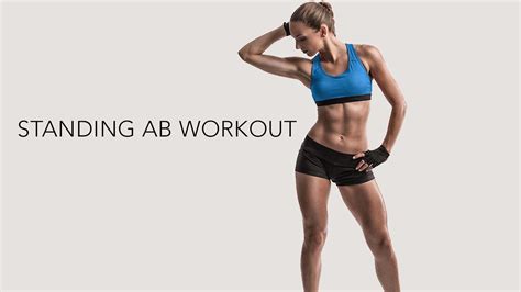 standing abs workout   effective moves youtube