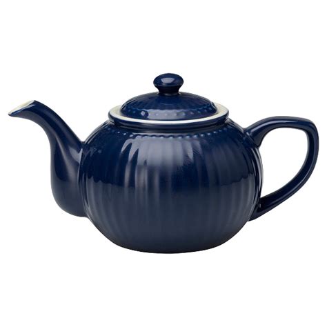 teapot alice dark blue greengate greengate