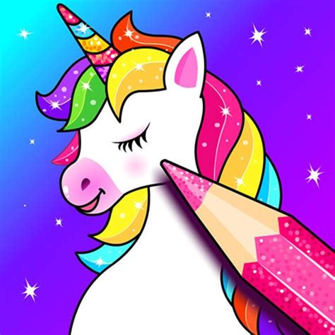 adorable unicorn coloring pages etsy