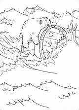 Bear Polar Coloring Little Pages Lars Lying Barrel Categories Coloringpages1001 sketch template