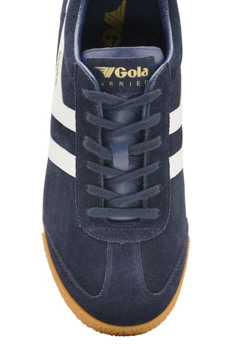 Gola Harrier Suede Classic Vintage Lace Up Sneakers Mens