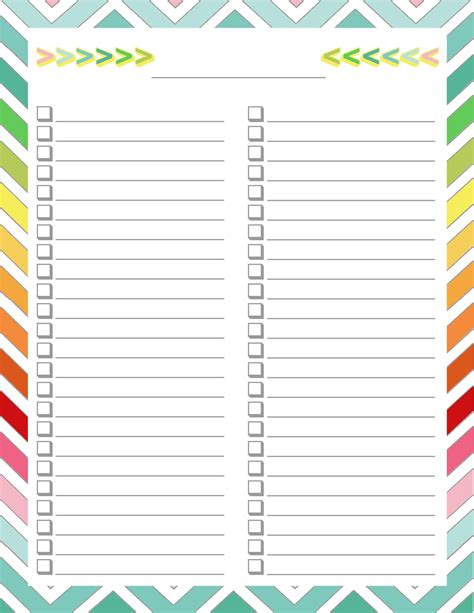 printable   list planner printables  daily planner pages