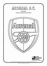 Arsenal Coloring Pages Logo Soccer Logos Cool Club Clubs Football Fc Kids Team League Printable Color Teams Print Cup Fotboll sketch template