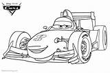 Cars Pixar Coloring Pages Sports Car F1 Printable Print Kids sketch template