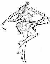Bishoujo Senshi sketch template