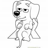 Pound Puppies Coloring Pages Cinnamon Kids Coloringpages101 Printable sketch template
