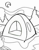 Tent Summer Camp Coloring Pages Drawing Getcolorings Camping Clipartmag Getdrawings Clipart Choose Board sketch template