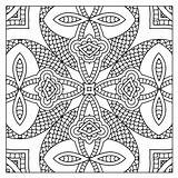 Kaleidoscope Quilt sketch template