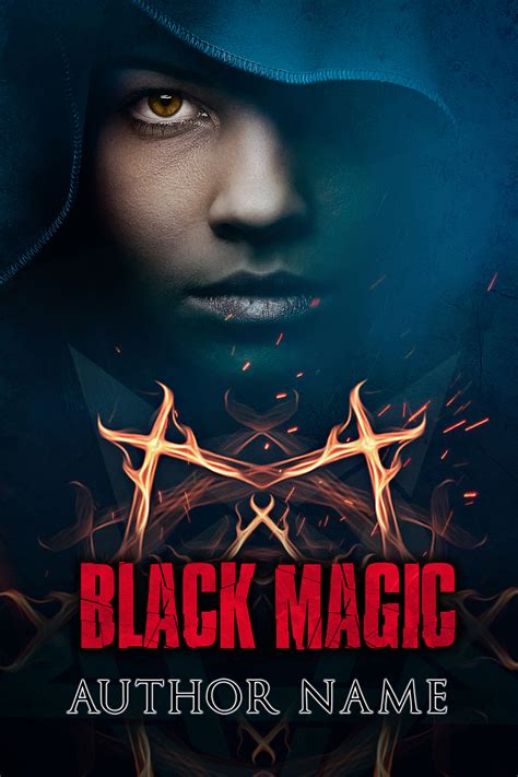 black magic  book cover designer