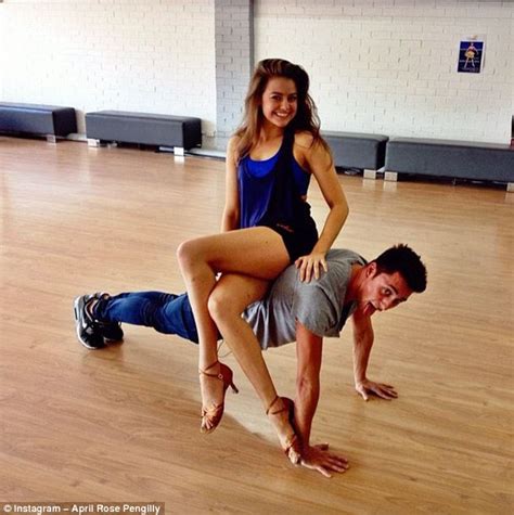 april rose pengilly hopes to receive call from dancing with the stars to swap with mark holden