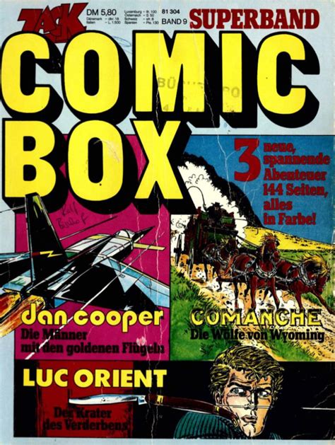 zack comic box  klassiker des monats januar  comix
