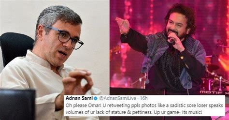 adnan sami and omar abdullah indulge in twitter battle over