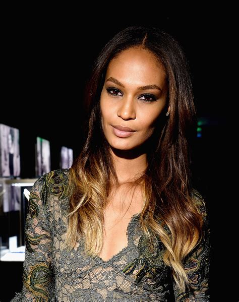 Joan Smalls Also Attended The Bulgari Soiree Wearing Her Ombré Hair