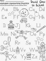 School David Goes Shannon Coloring Pages Handwriting Activities Alphabet Printable Clipart Practice Library Template Story Craft Educational Cliparts Tracing Abc sketch template