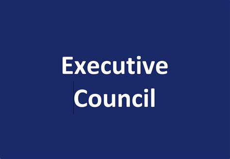 executive council meeting horsham