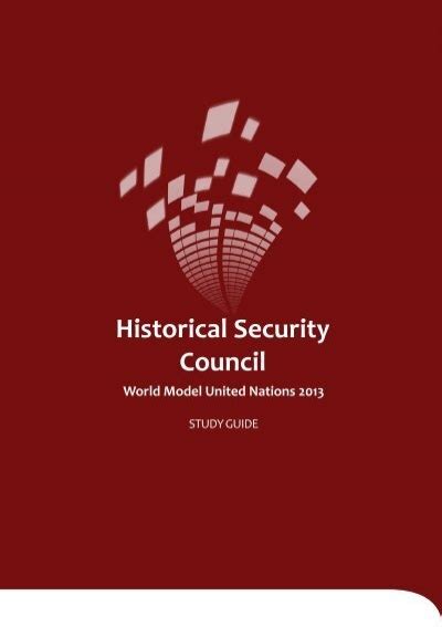 historical security council study guide world model united nations