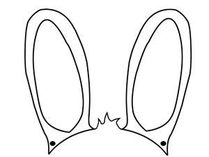 bunny ear pattern printable submit  information