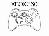 Xbox Controller Coloring Pages Drawing 360 Console Vector Pad Gamer Game Printable Color Getcolorings Sheet Print Trending Days Last sketch template