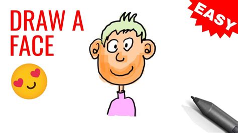 learn   draw  face step  step easy drawing tutorial