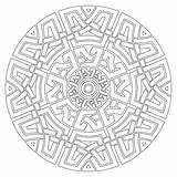 Mandala Celtic Coloring Pages Adult Choose Board Colouring Sheets Printable sketch template