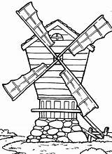 Windmill Windmills Getdrawings sketch template