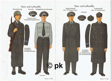 bundeswehr uniform regulations bundeswehr uniforms world militaria forum