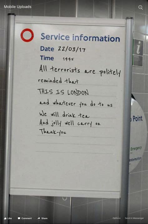 Spoof Staff Notice At Entrance To London Tube Station Yesterday In 2020