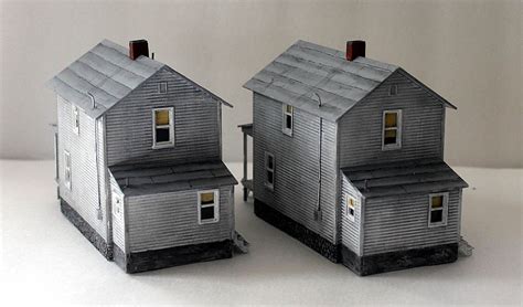 Railroad Street Company House Kit One House Ho Scale Model