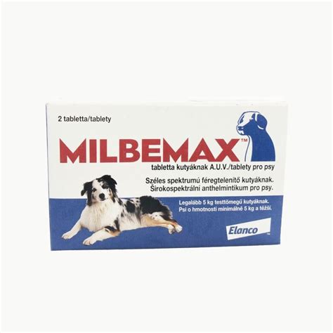 milbemax dog   mg   kg  tablete  ron petmart petshop