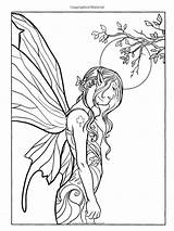 Coloring Pages Fairy Advanced Getcolorings Color Printable sketch template